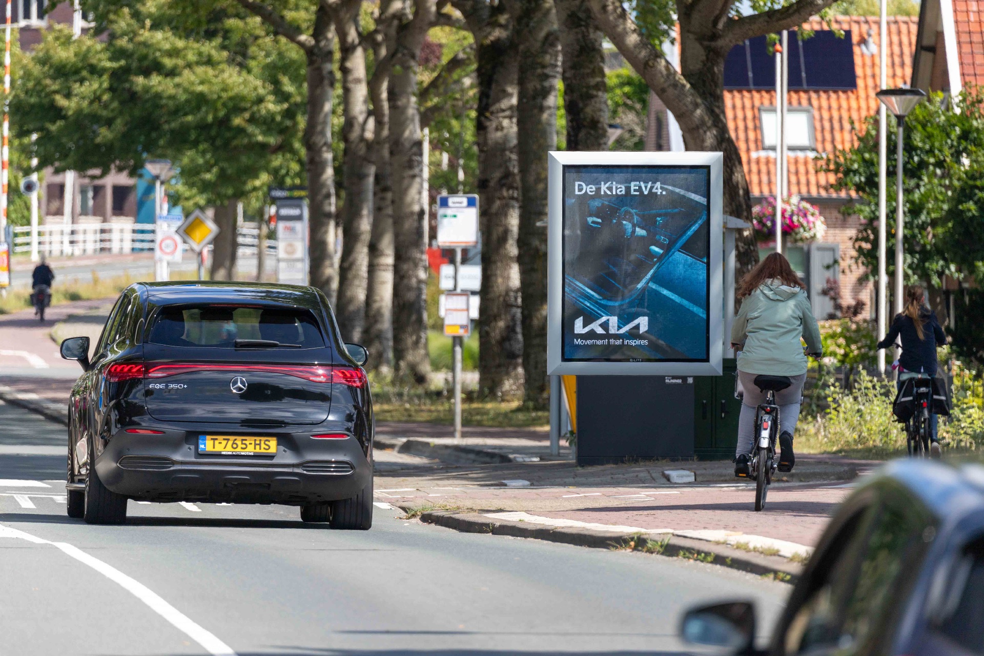 Kia — Kia EV4 — fietsroute exposure